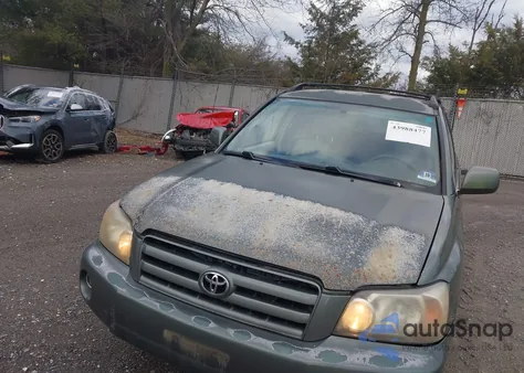 2006 Toyota Highlander V6 из США, поврежденный, VIN JTEEP21A860143724